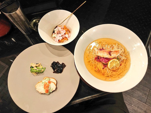 「【限定ラーメン】ニボシエヒガシエ のどぐろと金目鯛、など」@トーキョーニューミクスチャーヌードル 八咫烏 CHIKARABOの写真