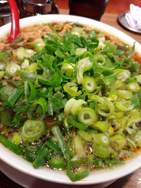 「中華そば・ねぎ増し」@麺や 太華 横浜橋店の写真