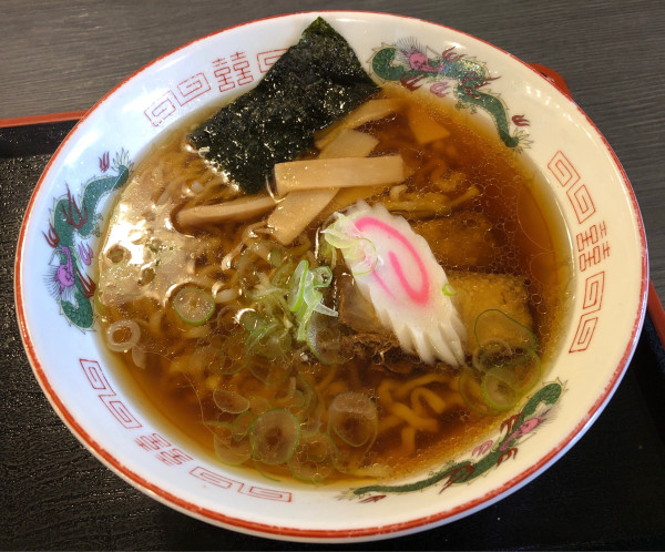 「喜多方醤油ラーメン」@二本松観光センター 隊士館の写真