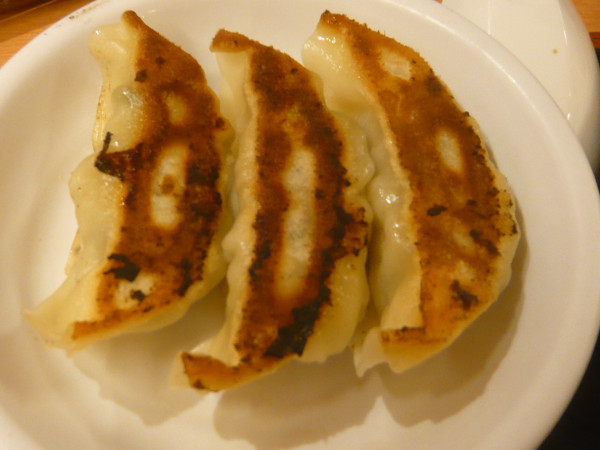 「餃子（3個）」@日高屋 新橋日比谷口店の写真