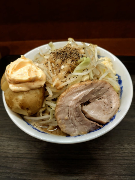 「ジャガマヨラーメン」@ジャンクガレッジ 新所沢店の写真