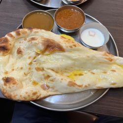 ターリー屋定食1,045円 きのこ キーマ