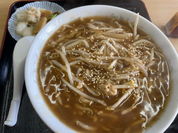 「もやしあんかけラーメン：680円」@さち食堂の写真