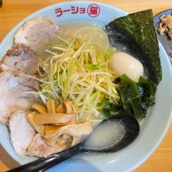 ネギチャーシュー麺(塩)＋味玉