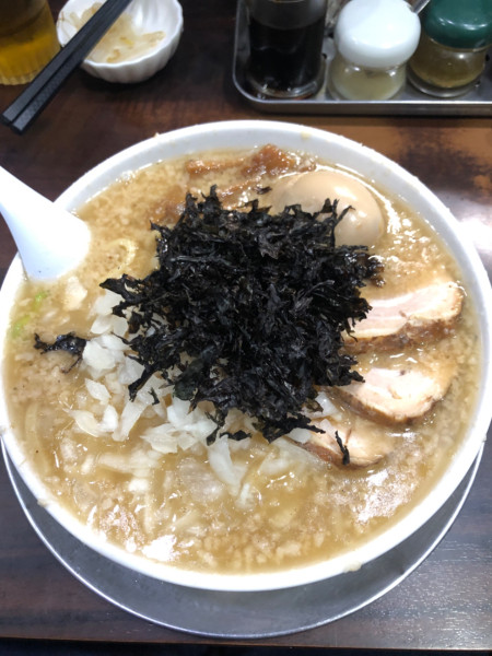 「特製らーめん　玉葱増し」@らーめん潤 蒲田店の写真