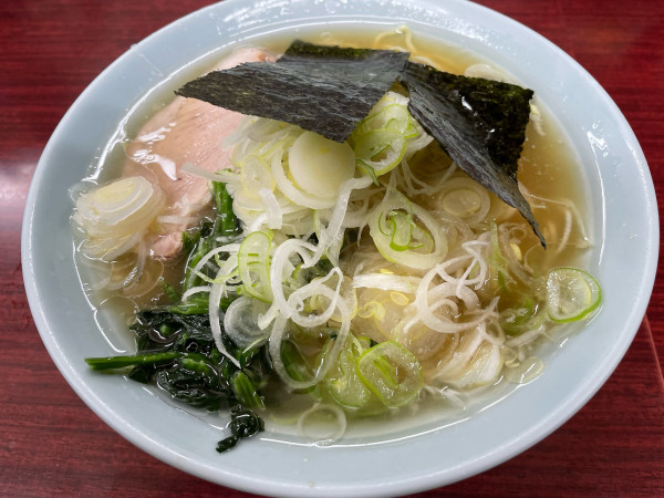 「ラーメン(並)ネギ¥650」@ラーメンビッグの写真