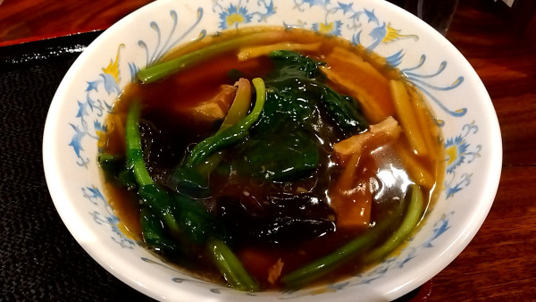 「豚角煮ラーメン（半炒飯ランチセット　９３５円）」@アジア中華創作料理 天府餃子城の写真