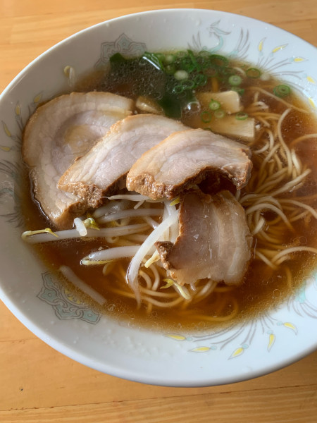 「中華そば　400円」@宝来軒の写真