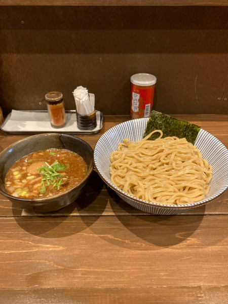 「つけ麺味玉　大盛り　1200円」@麺屋 やま昇の写真