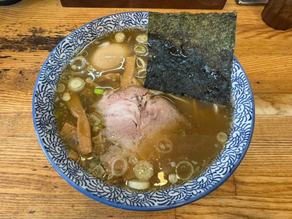 「煮玉子そば」@中華そば専門 とんちぼの写真