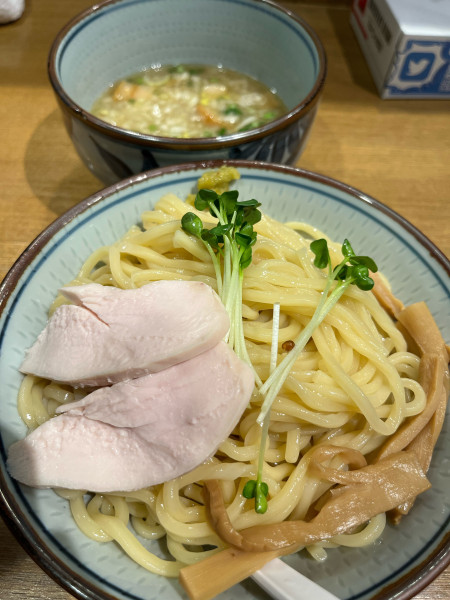 「魚貝塩つけ麺」@鼈の写真
