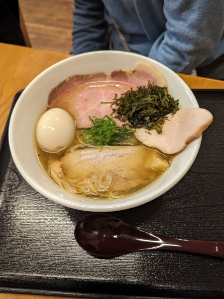 「特製塩ラーメン」@さくら食堂。の写真