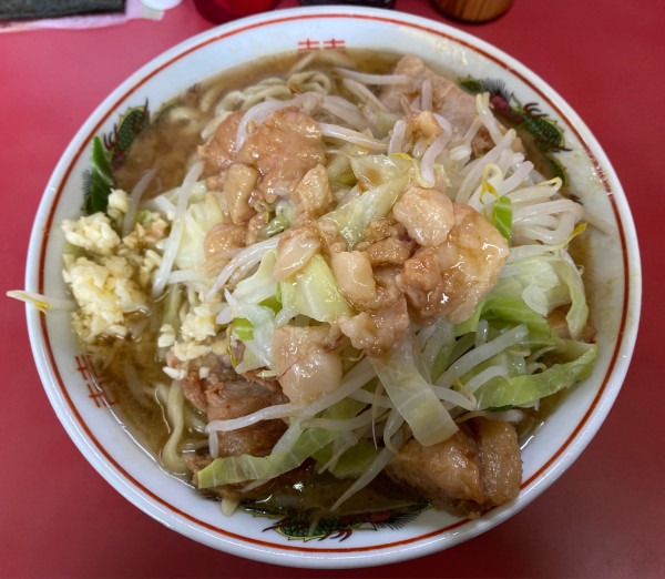 「大豚W」@ラーメン二郎 環七一之江店の写真