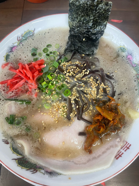 「らーめん　替玉」@博多ラーメン 洋ちゃん食堂の写真