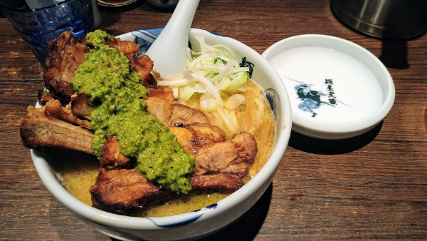 「【限定】チミチュリＢＢＱら～麺」@麺屋武蔵 神山の写真