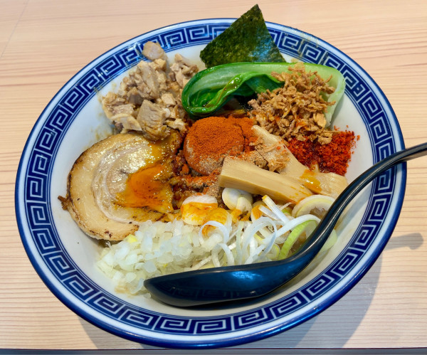 「【限定】担々まぜそば(並/辛シビ増し)」@狼煙 浦和店の写真