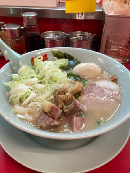 「期間限定塩ほたて」@ラーメン山岡家 神栖店の写真