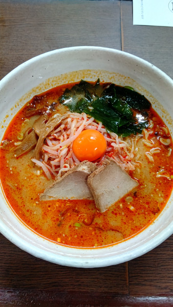 「ギャバらーめん 1045円」@めの娘 三俣店の写真