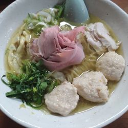 柚子香るわた雪鶏つくねらーめん