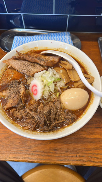 「特製モンナ辛〜麺」@東神田ら～めん3の写真