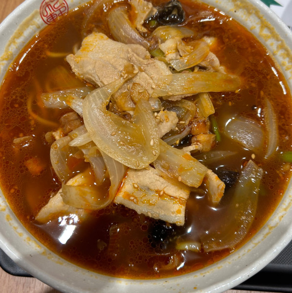 「ニンニク豚ばらラーメン」@松軒中華食堂 豊田店の写真