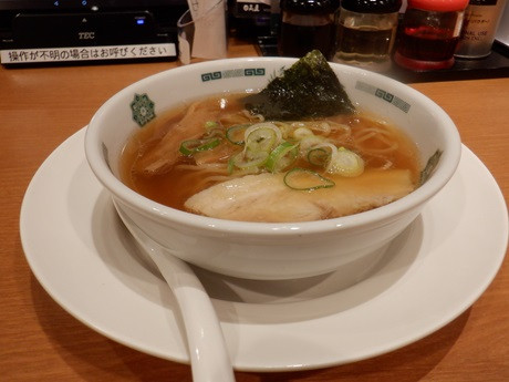 「半ラーメン」@日高屋 向ヶ丘遊園南口店の写真