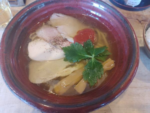 「梅香らーめん」@梅花亭の写真