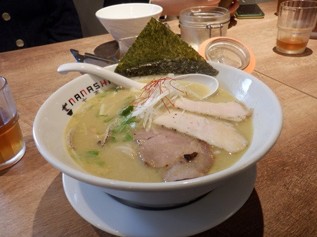 「貝出汁ラーメン」@いしばし×七志 淵野辺店の写真