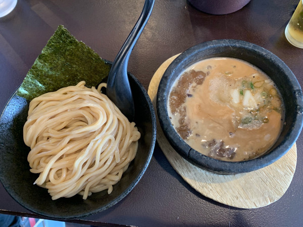 「極太つけ麺」@らーめん しんの写真
