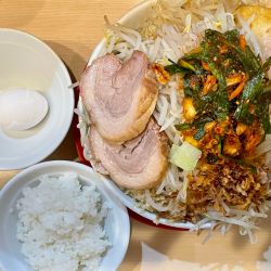 大ラーメン/汁なし/ニラキムチ