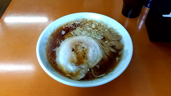 「ラーメン並（６００円）」@タンポポの写真
