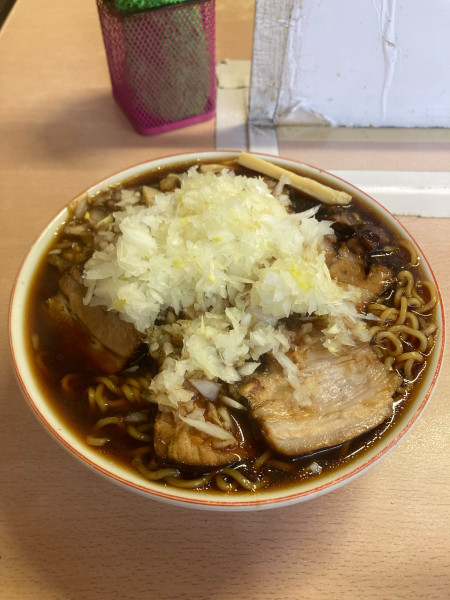 「チャーシュー麺 やくみ」@梅乃家の写真