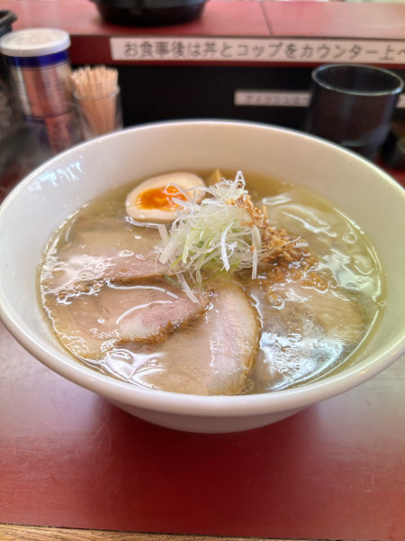 「特製塩らぁ麺　1200円」@らぁ麺 松しんの写真