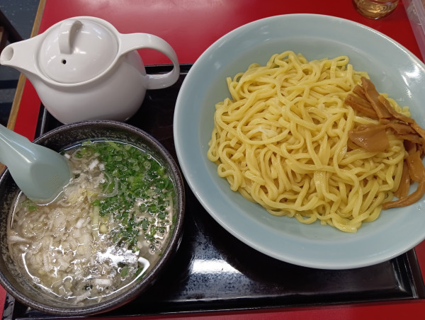 「【期間限定】ホタテ塩とんこつつけ麺(¥1,020)」@ラーメン山岡家 定禅寺通店の写真