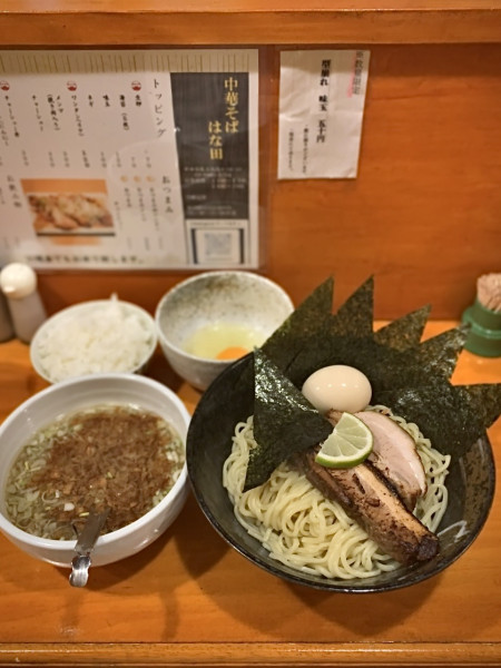 「特製コク塩つけ麺」@中華そば はな田の写真