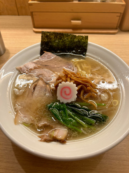 「塩ラーメン」@長岡食堂 東京ラーメン横丁店の写真