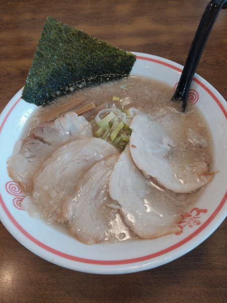「こってり生油ちゃーしゅー」@東京とんこつ とんとら 白岡店の写真