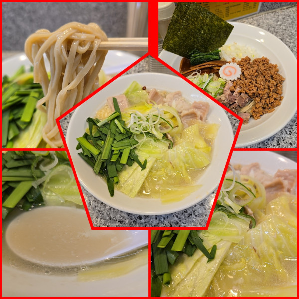 「漢方和牛ホルモン生姜ラーメン（塩）ジンジャーまぜそば」@麺屋 有希の写真