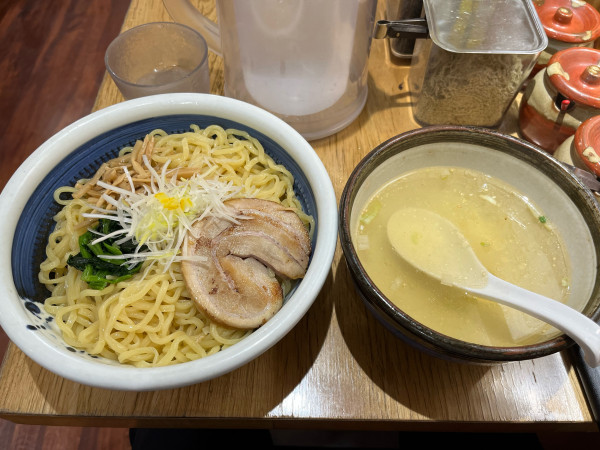 「俺流塩つけ麺　大」@俺流塩らーめん 中目黒駅前店の写真