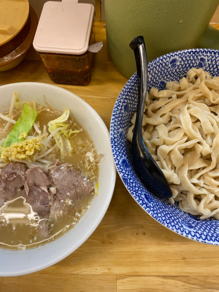 「魚介つけめん（中）」@らーめん きじとらの写真