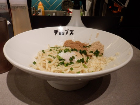 「濃厚釜玉　並」@まぜそば 渋谷 チョップスの写真