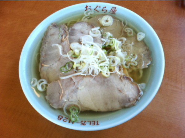 「チャーシューメン」@おぐら屋の写真