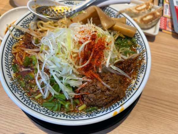 「しびれる辛さの麻辣担々麺（935）大盛（143）」@丸源ラーメン 小金井店の写真