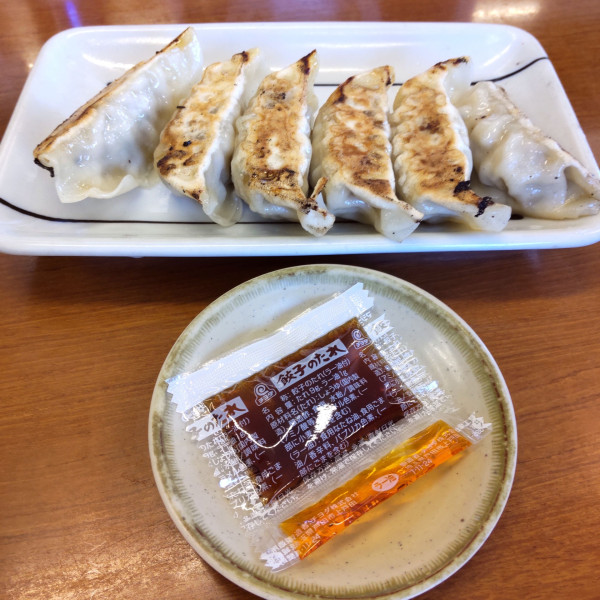 「餃子（￥300）」@山田うどん食堂 大泊店の写真