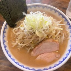 味噌ラーメン　大盛り　野菜増し　無料海苔トッピング