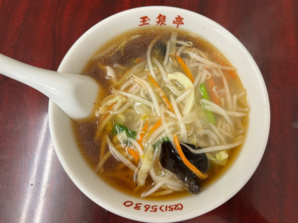 「サンマーメン　800円」@玉泉亭 本店の写真