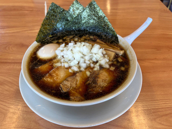 「黒特製　乾麺」@えびす家の写真
