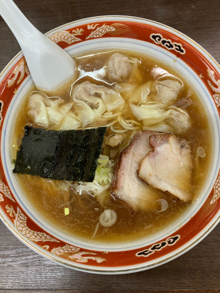 「ワンタンメン」@支那ソバ かづ屋の写真