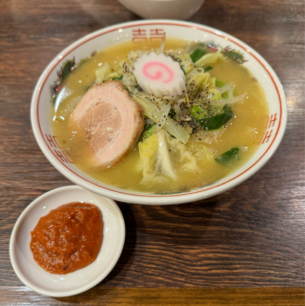 「【月曜夜限定】鶏白湯の塩タンメン」@麺屋 真心の写真