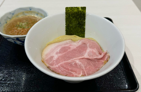 「【限定】濃厚魚介豚骨海老つけ麺 ¥1000」@淡麗拉麺 己巳の写真